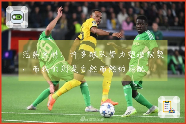 范弗里特：许多球队努力塑造默契，而我们则是自然而然的匹配